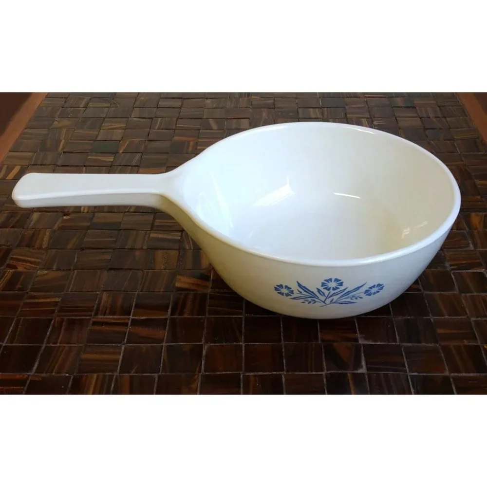 Vintage Corning Ware 1 Pint Saucepan P-81-B Cornflower Blue